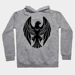 Black Eagles (Black and White) Hoodie